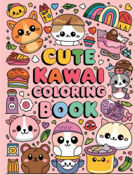 Title: Cute Kawaii Coloring Book for Kids: Kawaii Coloring Book for Children, Kawaii Coloring Pages, Author: Laura Bidden
