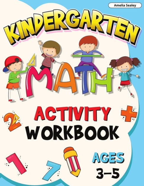 Preschool Math Activity Book Ages 3-5: Math Workbook for Preschoolers ...