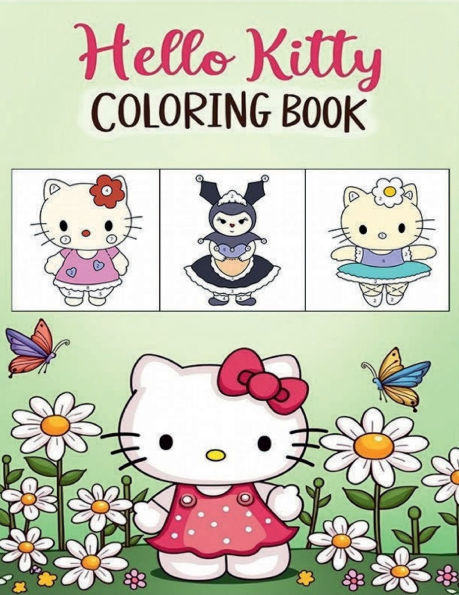 Hello Kitty Coloring Book Volume 4: Color creatively according to your preferences