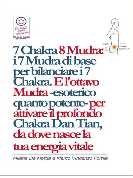 7 Chakra 8 Mudra: i 7 Mudra di base per bilanciare i 7 Chakra. E l'ottavo Mudra -esoterico quanto potente- per attivare il profondo Chakra Dan Tian, da dove nasce la tua energia vitale