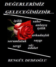 Title: Degerlerimiz, Author: Bengul Dedeoglu