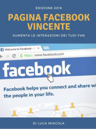 Title: Pagina Facebook Vincente: Edizione 2018, Author: Luca Miacola