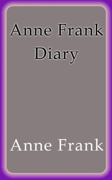 Anne Frank Diary