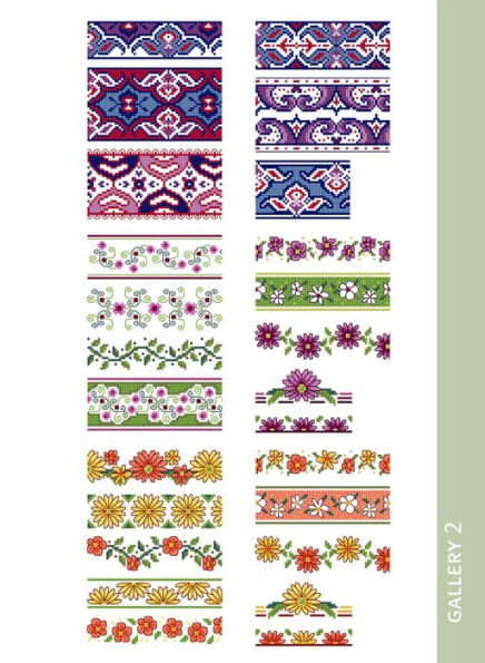 Cross Stitch Motif Series 3: Borders: 300 New Cross Stitch Motifs