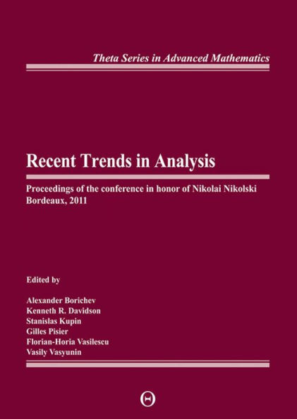 Recent Trends in Analysis