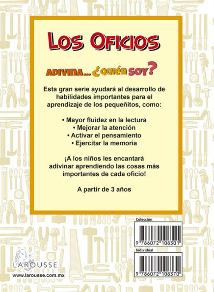 Adivina... ¿Quién soy? Carpintero