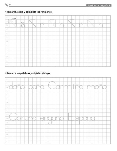 Ejercicios de Caligrafï¿½a 1ï¿½ de primaria by Ediciones Larousse ...