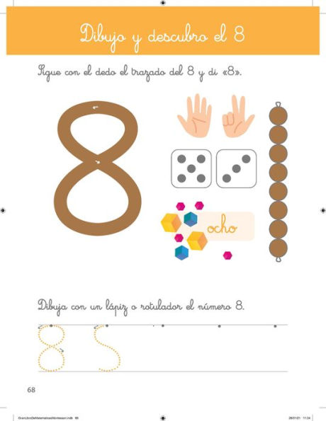 Gran libro de matemï¿½ticas Montessori