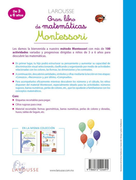 Gran libro de matemï¿½ticas Montessori