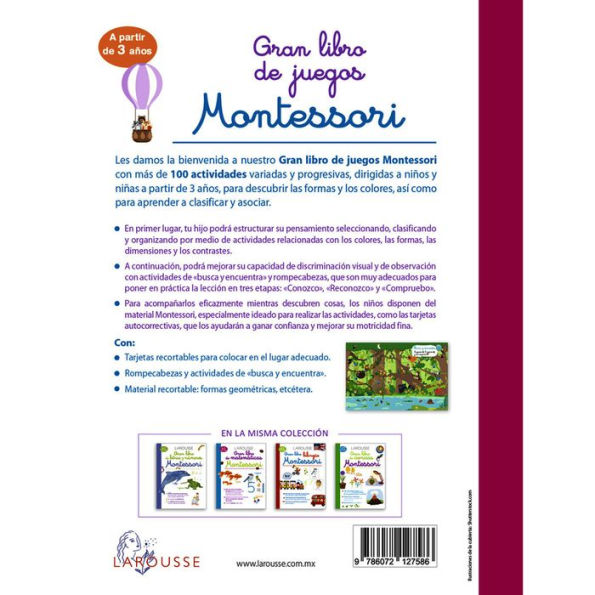 Buy Gran libro de juegos Montessori in Bulk