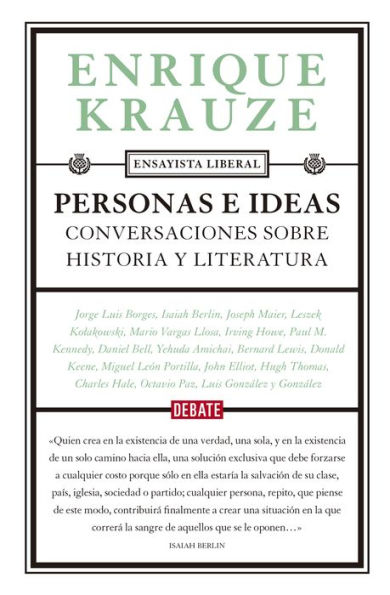 Personas e ideas: Conversaciones sobre historia y literatura