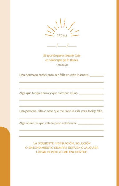 Diario 5 Minutos de gratitud / The 5-Minute Gratitude Journal