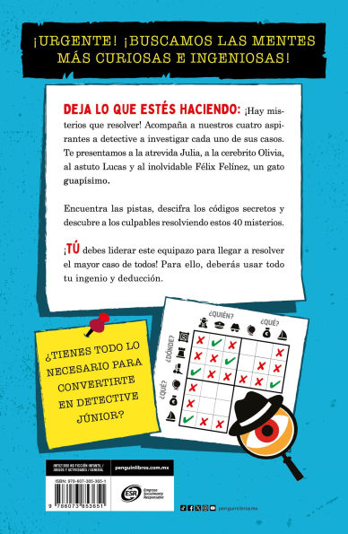 Murdle júnior: Casos curiosos para mentes curiosas. 40 misterios ¡Rómpete el coco! / Murdle Jr.: Curious Crimes for Curious Minds