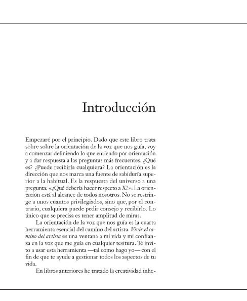 Vivir el camino del artista: El camino intuitivo de la creatividad / Living the Artist's Way: an Intuitive Path to Greater Creativity