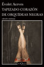 Tapizado corazón de orquídeas negras