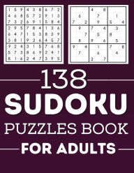 Title: Sudoku Puzzles Book for Adults: 138 Sudoku Puzzles For Adults, Author: Deeasy Books