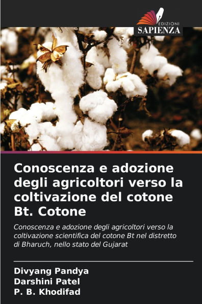 Conoscenza e adozione degli agricoltori verso la coltivazione del cotone Bt. Cotone