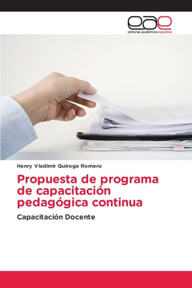 Propuesta de programa de capacitaciï¿½n pedagï¿½gica continua