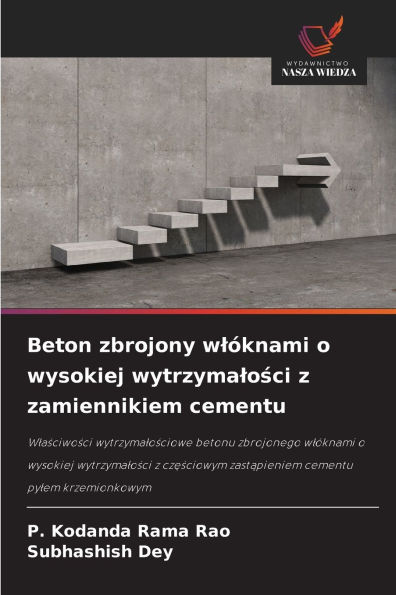 Beton zbrojony wlÃ¯Â¿Â½knami o wysokiej wytrzymalości z zamiennikiem cementu