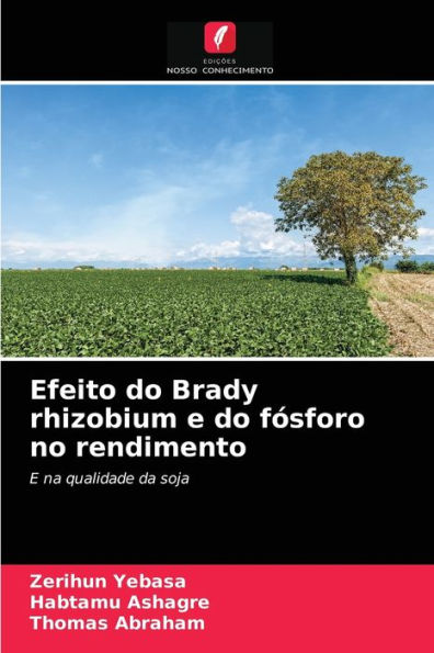 Efeito do Brady rhizobium e do fósforo no rendimento