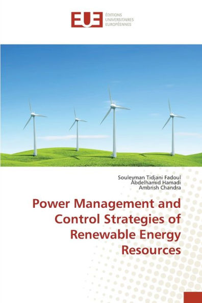 Power Management and Control Strategies of Renewable Energy Resources
