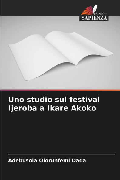 Uno studio sul festival Ijeroba a Ikare Akoko