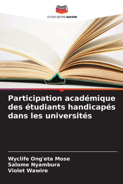 Participation acadÃ¯Â¿Â½mique des Ã¯Â¿Â½tudiants handicapÃ¯Â¿Â½s dans les universitÃ¯Â¿Â½s