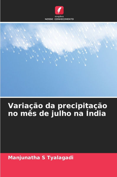 Varia��o da precipita��o no m�s de julho na �ndia