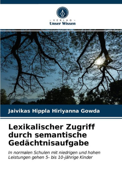 Lexikalischer Zugriff durch semantische Gedächtnisaufgabe