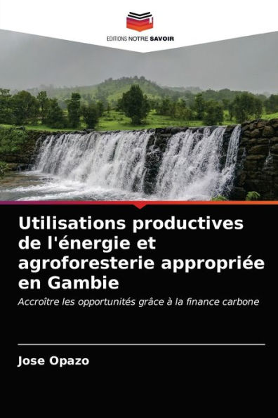 Utilisations productives de l'énergie et agroforesterie appropriée en Gambie
