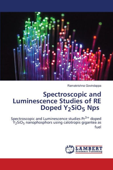 Spectroscopic and Luminescence Studies of RE Doped Y2SiO5 Nps