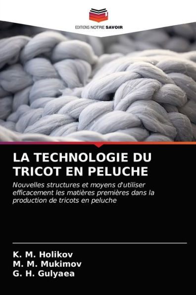 LA TECHNOLOGIE DU TRICOT EN PELUCHE