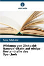 Wirkung von Zinkoxid-Nanopartikeln auf einige Bestandteile des Speichels