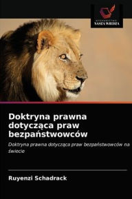 Title: Doktryna prawna dotyczaca praw bezpanstwowców, Author: Ruyenzi Schadrack