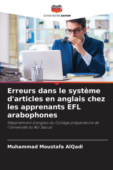 Erreurs dans le systï¿½me d'articles en anglais chez les apprenants EFL arabophones