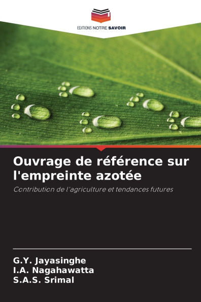 Ouvrage de rÃ¯Â¿Â½fÃ¯Â¿Â½rence sur l'empreinte azotÃ¯Â¿Â½e