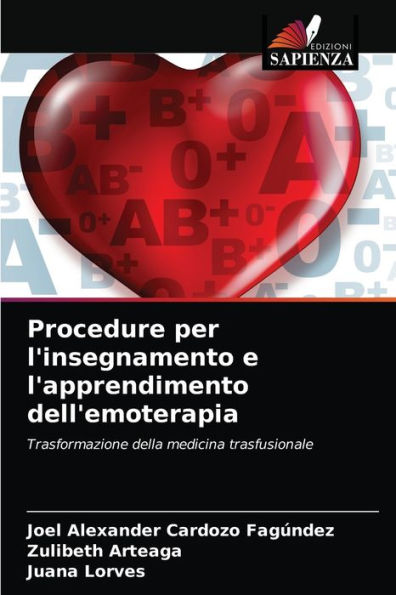 Procedure per l'insegnamento e l'apprendimento dell'emoterapia