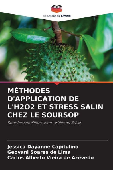 MÉTHODES D'APPLICATION DE L'H2O2 ET STRESS SALIN CHEZ LE SOURSOP