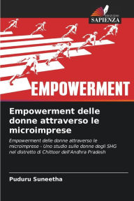 Title: Empowerment delle donne attraverso le microimprese, Author: Puduru Suneetha