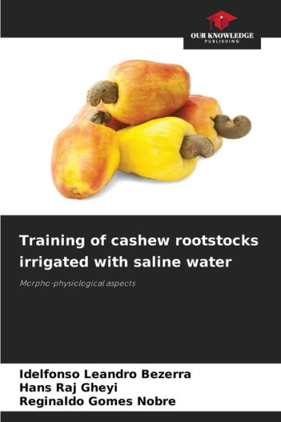 Training of cashew rootstocks irrigated with saline water