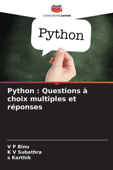 Python: Questions à choix multiples et réponses