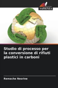 Title: Studio di processo per la conversione di rifiuti plastici in carboni, Author: Remache Nesrine