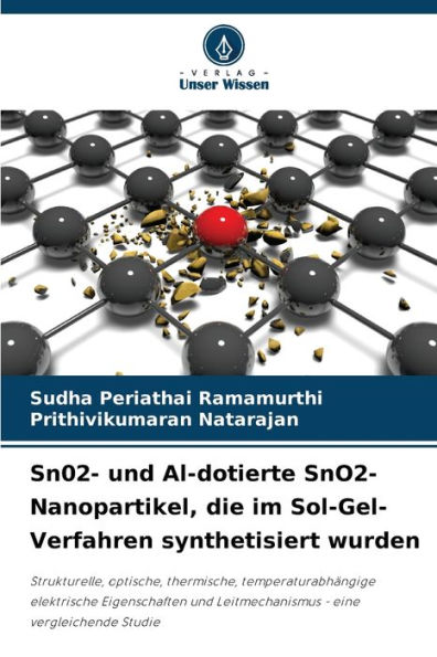 Sn02- und Al-dotierte SnO2-Nanopartikel, die im Sol-Gel-Verfahren synthetisiert wurden