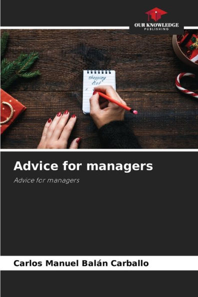 Advice for managers