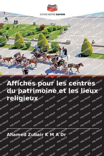 Affiches pour les centres du patrimoine et les lieux religieux