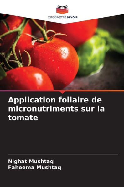 Application foliaire de micronutriments sur la tomate
