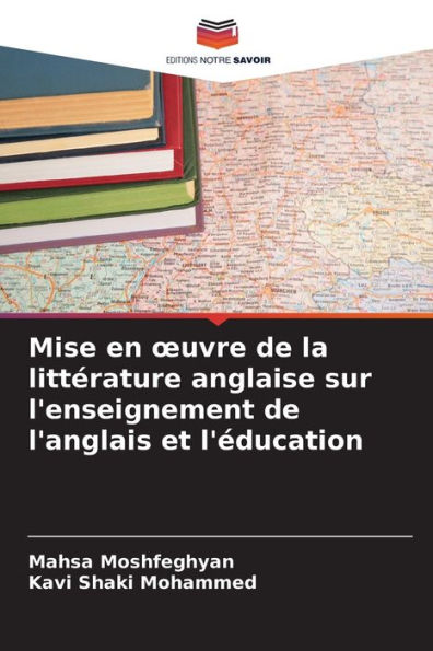 Mise en ouvre de la littérature anglaise sur l'enseignement de l'anglais et l'éducation