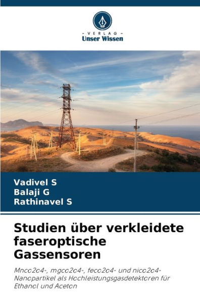 Studien über verkleidete faseroptische Gassensoren