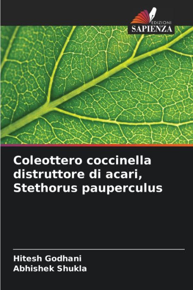 Coleottero coccinella distruttore di acari, Stethorus pauperculus