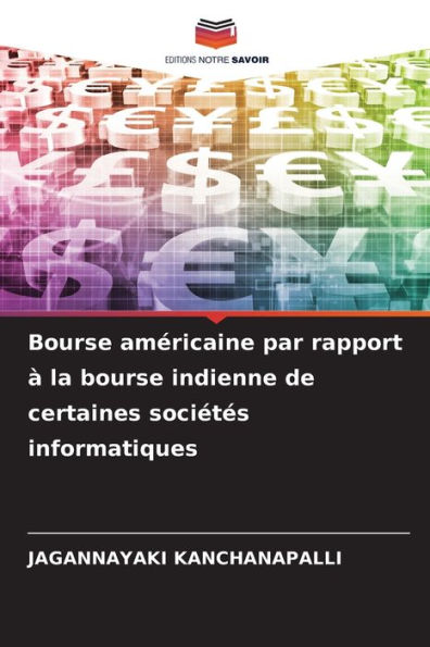 Bourse américaine par rapport à la bourse indienne de certaines sociétés informatiques